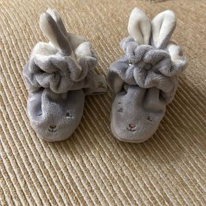Bunnies By the Bay soft booties.